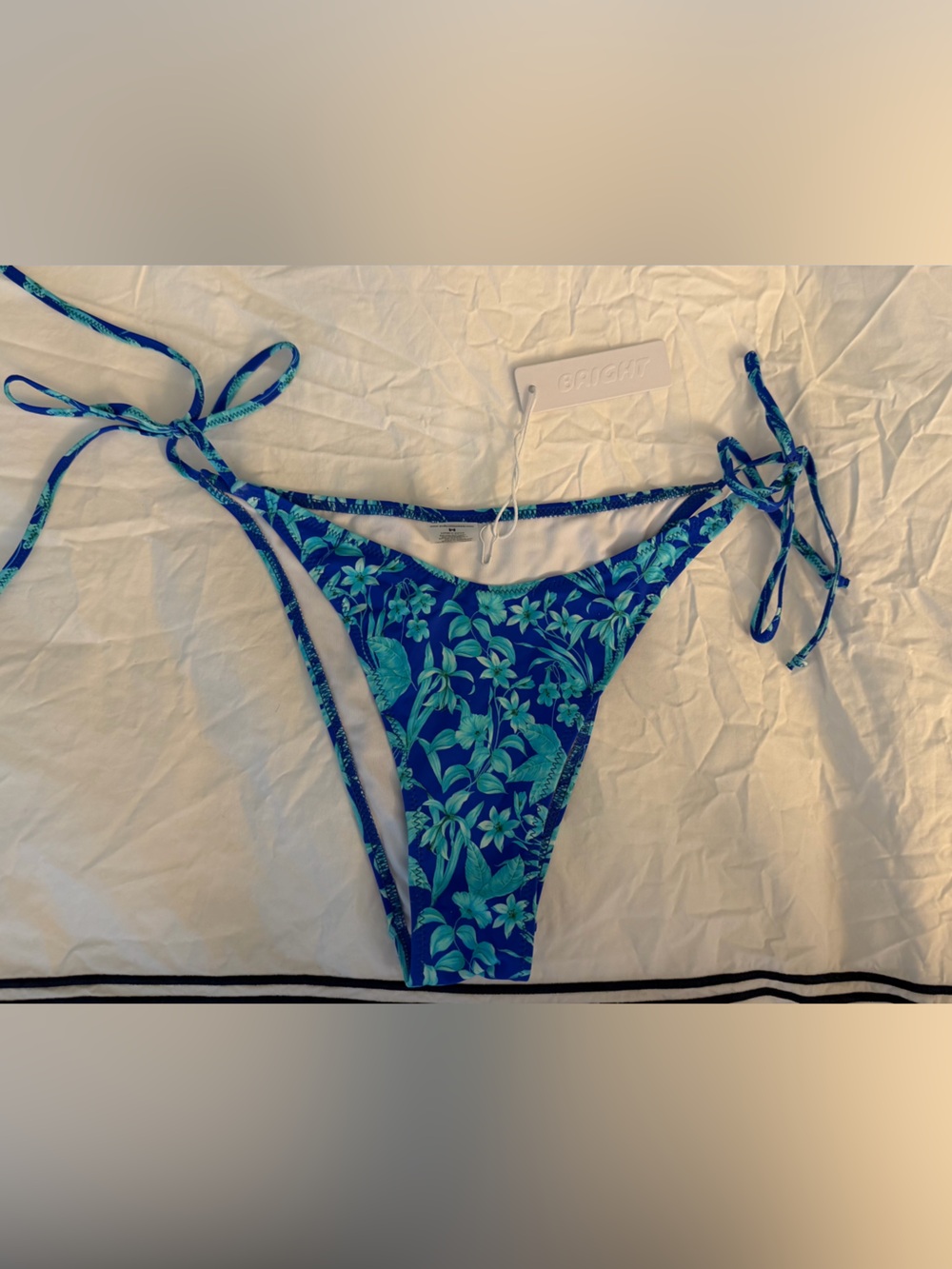 Bright swimwear Melody Bottom (Blue Floral)